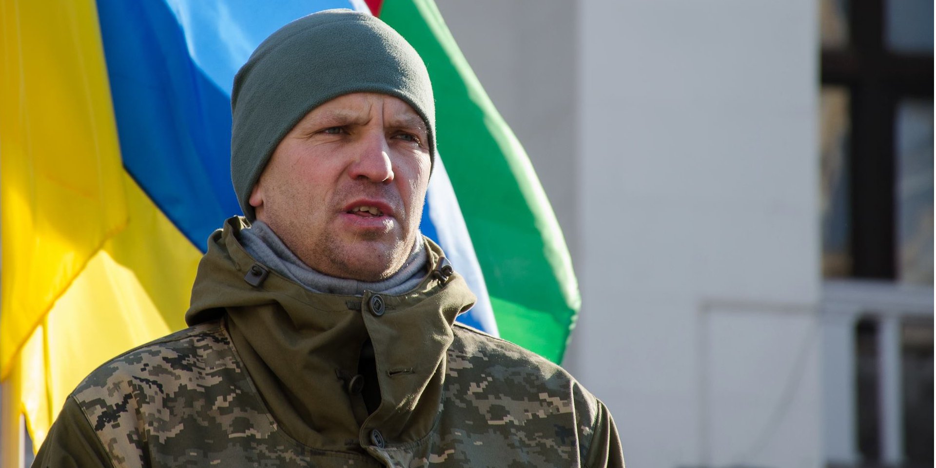 Ігор Мазур&nbsp;— учасник усіх українських революцій, значних акцій протесту та війни на&nbsp;Донбасі (Фото: Євген Сосновський / Facebook Ігоря Мазура)