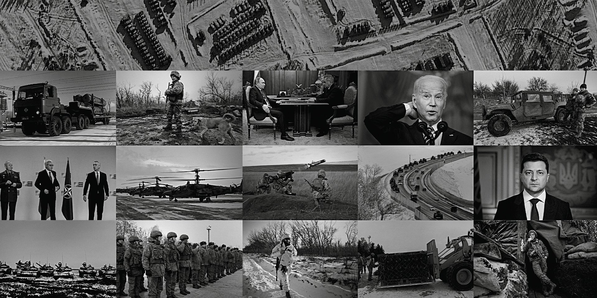 Russia's threats to Ukraine have shaken the world (Photo: NV collage)