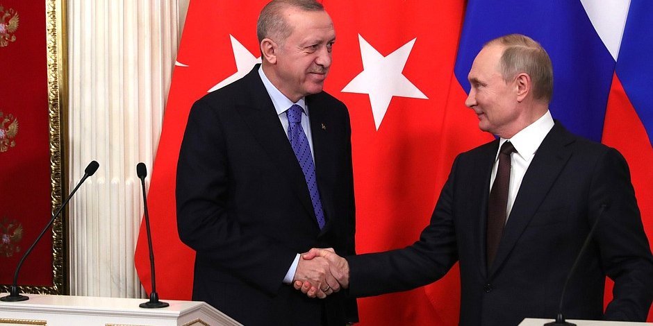Russian dictator Vladimir Putin and Turkish President Recep Tayyip Erdogan meet in Russia in 2020 (Photo: Kremlin)