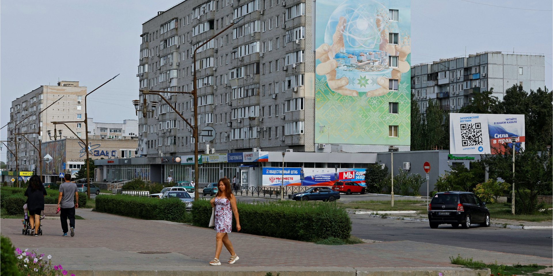 Orlov stated that the terror in Enerhodar does not stop (Photo: REUTERS/Alexander Ermochenko)
