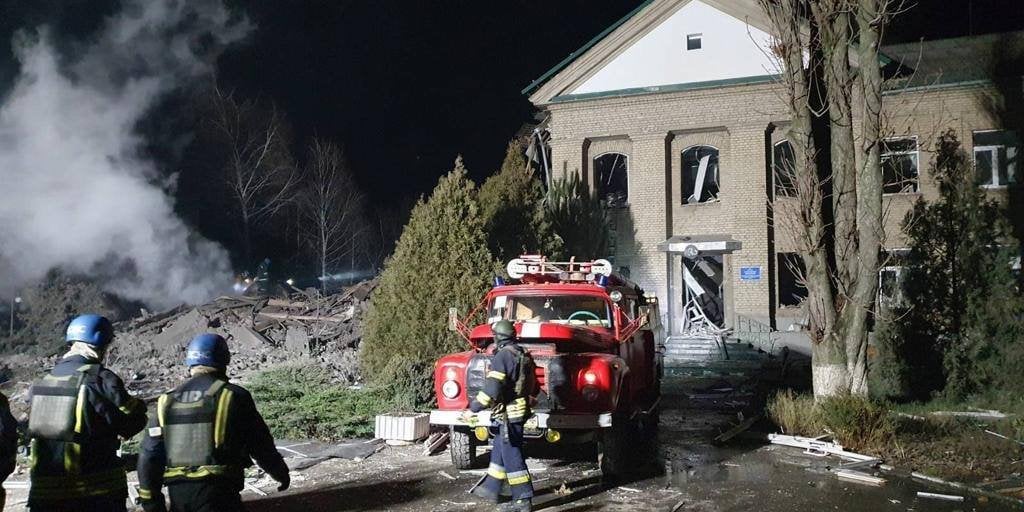 В&nbsp;ОП розкрили деталі обстрілу пологового будинку у Вільнянську (Photo: t.me/tymoshenko_kyrylo)