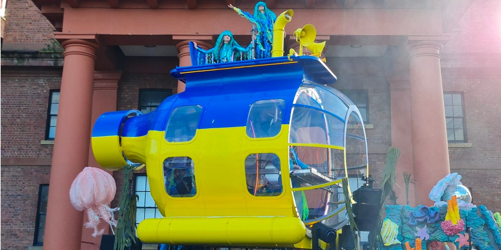 Liverpool lived in a blue-and-yellow submarine for a week as the city feted Ukrainian music and culture for Eurovision. (Photo: Lee Reaney / NV)