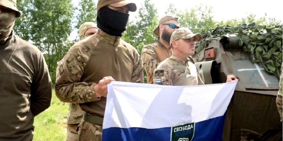 Freedom of Russia Legion offers residents of the Belgorod Oblast to evacuate to Ukraine (Photo: t.me/legionoffreedom)