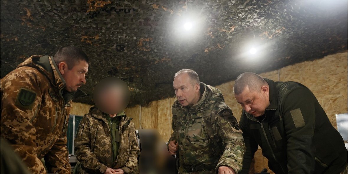 Oleksandr Syrskyi in the Donetsk operational-tactical group (Photo: Олександр Сирський)