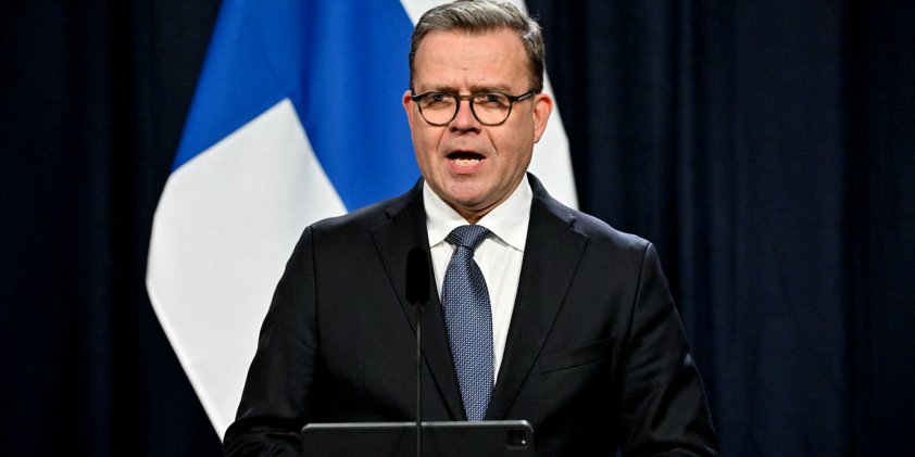 Петтері Орпо (Фото: Henrik Montgomery/TT News Agency/via REUTERS)
