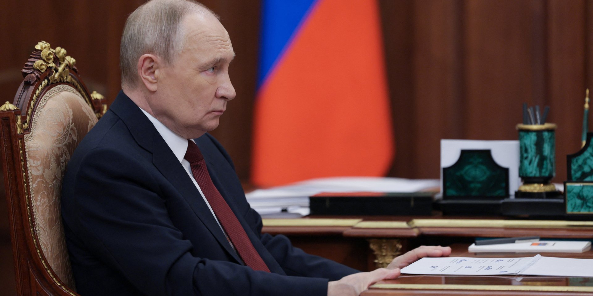 Російський диктатор підписав указ про безвізовий вʼїзд до&nbsp;Росії для громадян Китаю (Фото: Sputnik/Gavriil Grigorov/Pool via REUTERS)