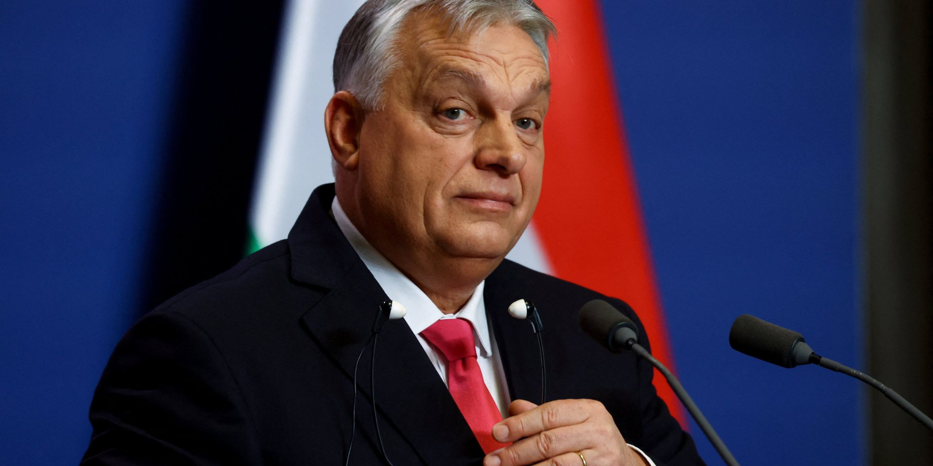 Orbán made a bold statement following Politico’s report. (Photo: REUTERS/Bernadett Szabo)