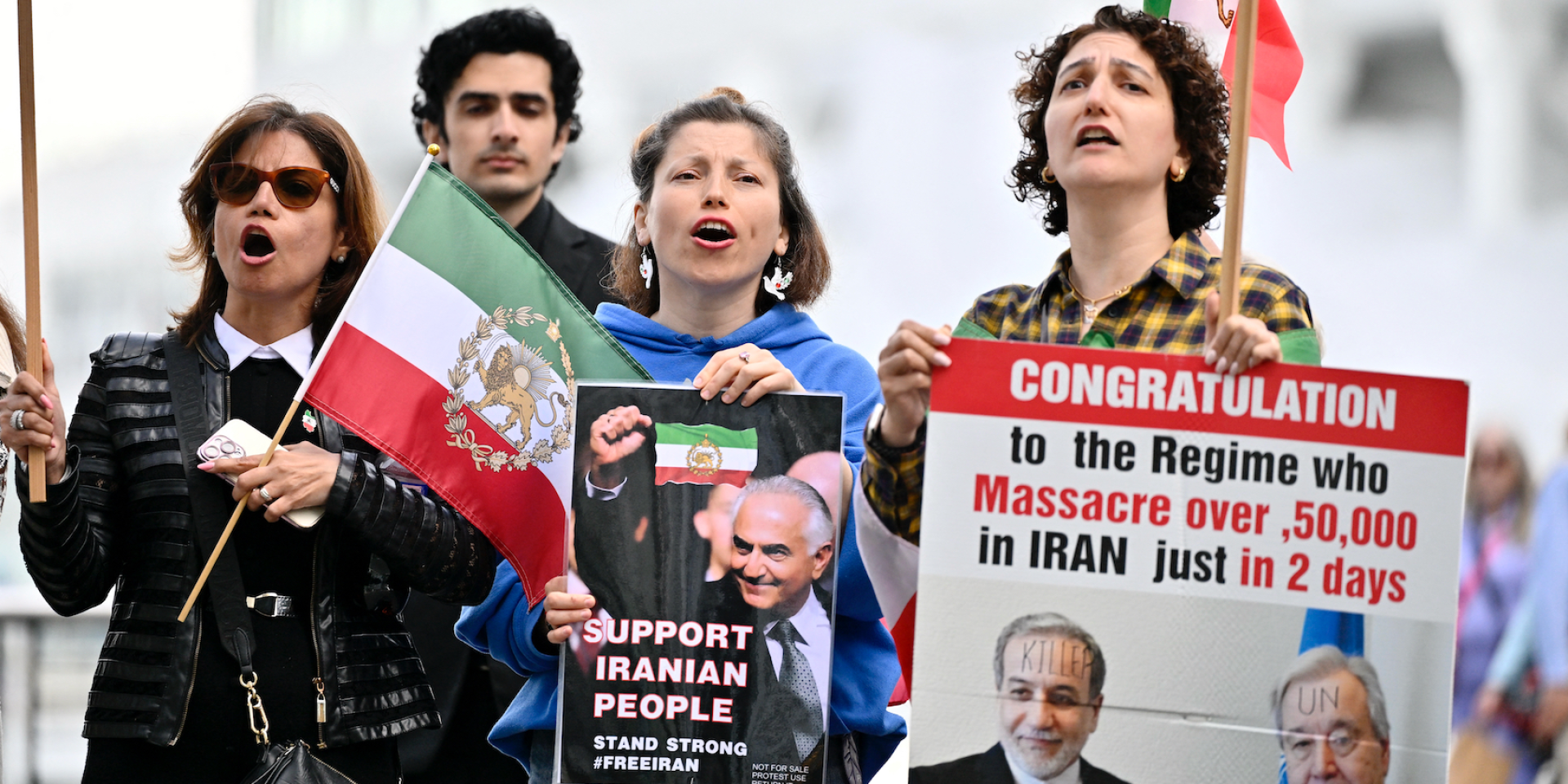 Protests near the Vancouver Convention Centre during the 76th FIFA congress (Photo: REUTERS/Jennifer Gauthier)