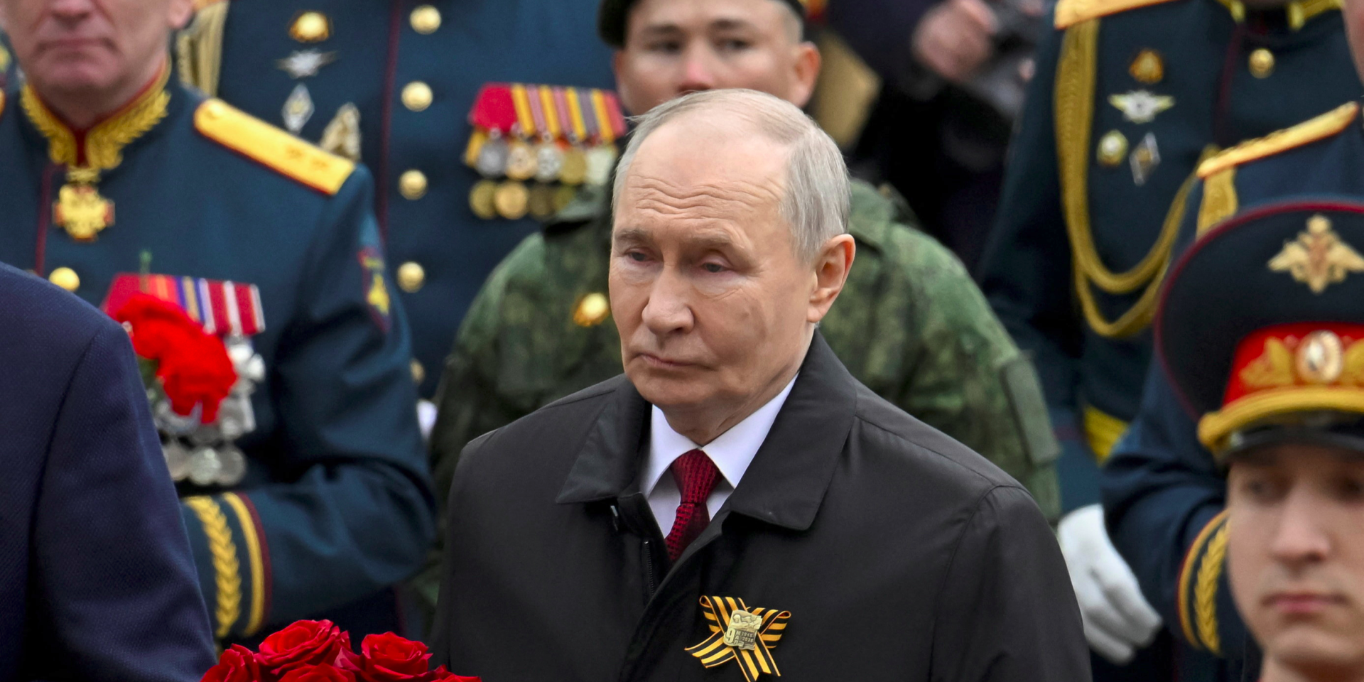 Російський диктатор Володимир Путін під час параду 9 травня 2026 року (Фото: ALEXANDER NEMENOV/Pool via REUTERS)