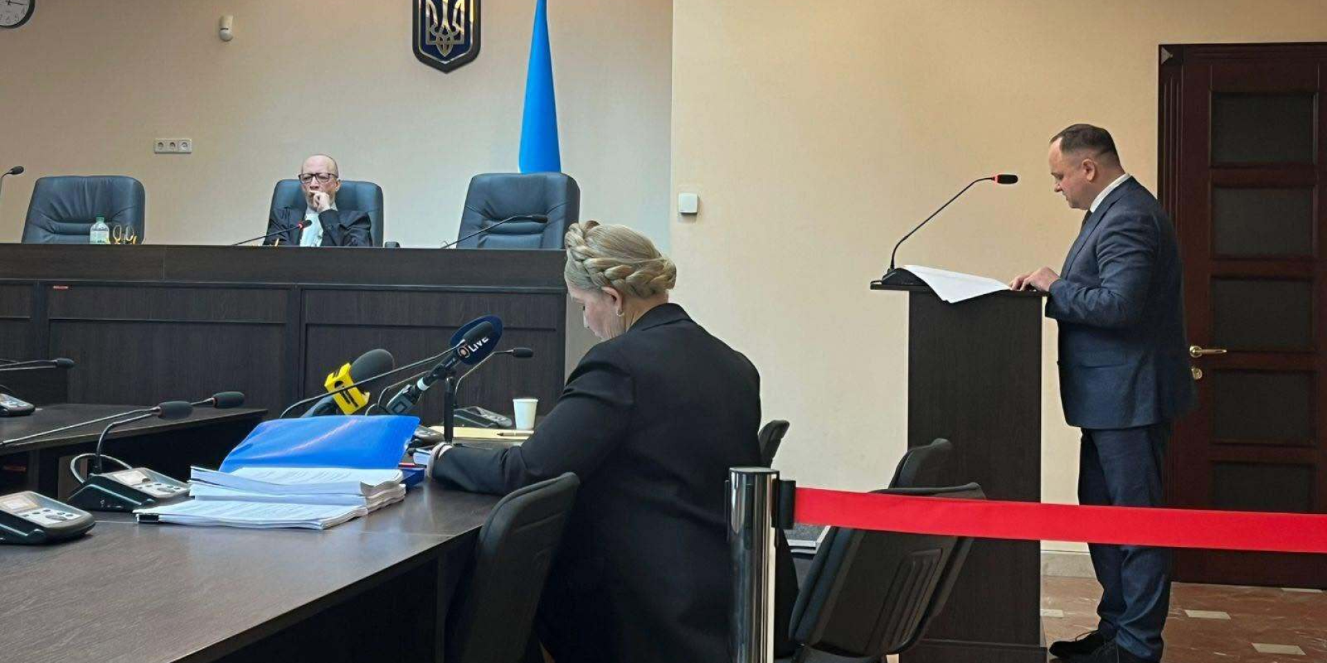 Юлія Тимошенко у&nbsp;залі суду 16 червня (Фото: Тетяна Безрук / NV)