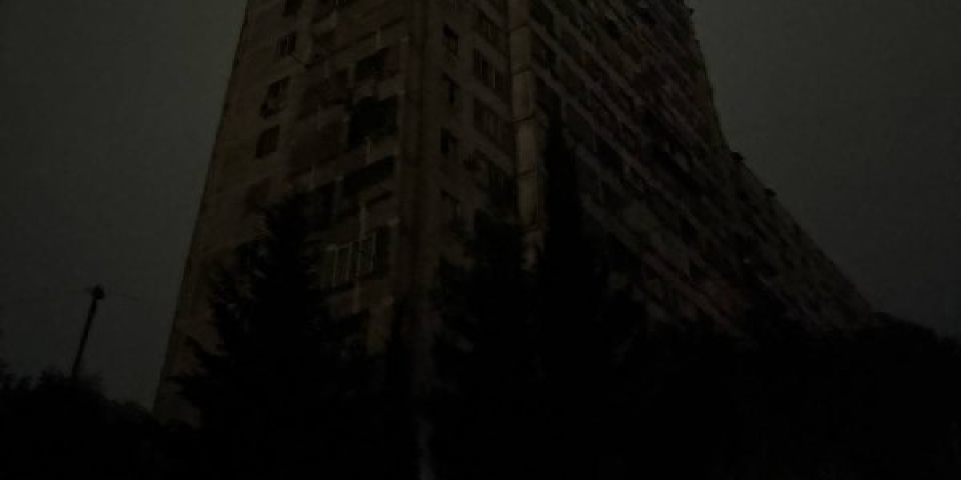 Відключення світла у&nbsp;Грузії в ніч на&nbsp;24 липня 2024 року (Фото: Paper Kartuli via Telegram)