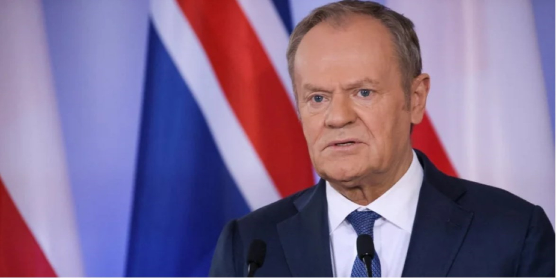 Прем'єр-міністр Польщі Дональд Туск повідомив про спільну операцію з&nbsp;затримання російського агента (Фото: REUTERS/Kuba Stezycki)