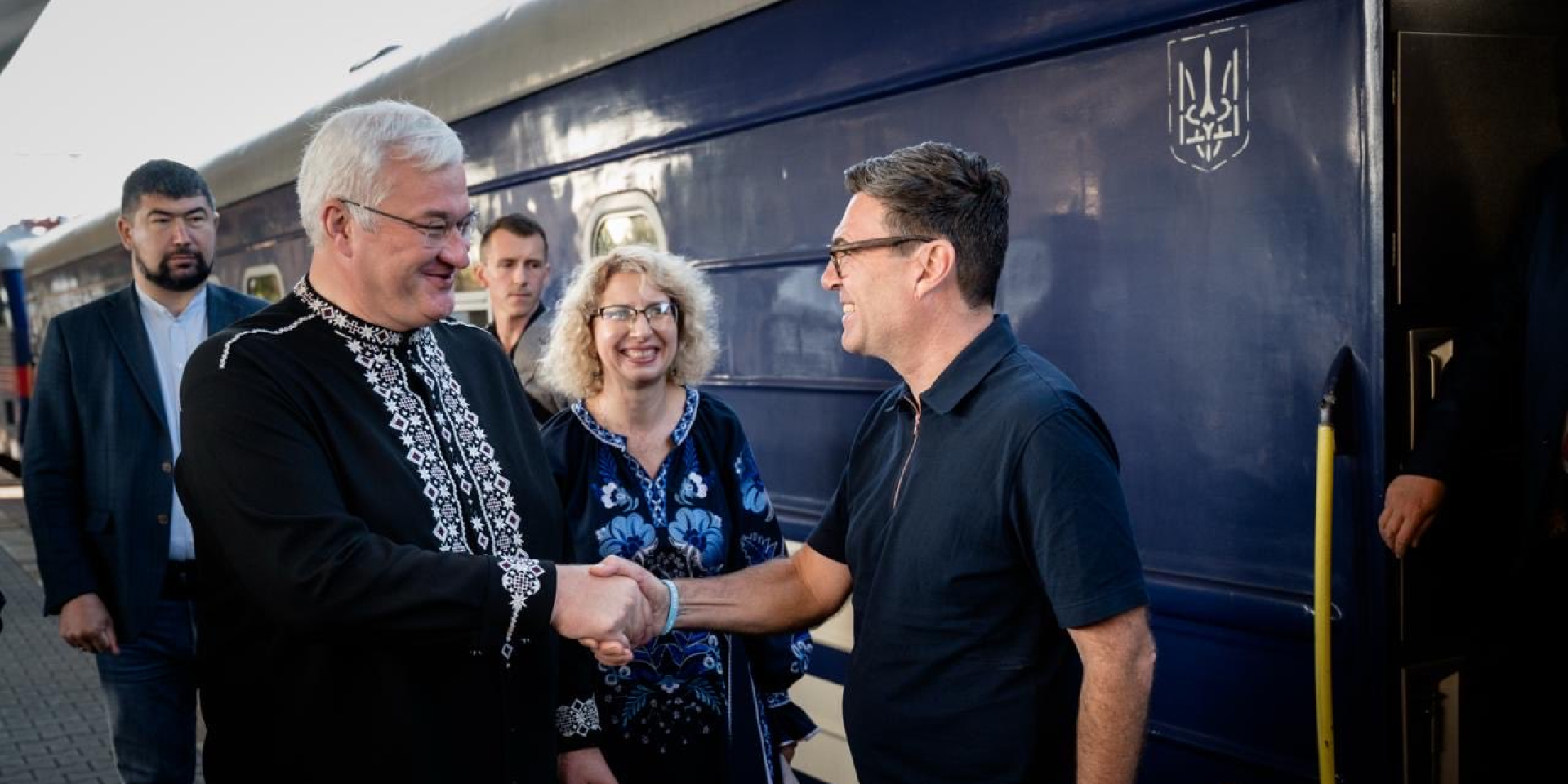 До&nbsp;Києва прибули європейські лідери на&nbsp;святкування 35-річчя незалежності України (Фото: Андрій Сибіга / Х)