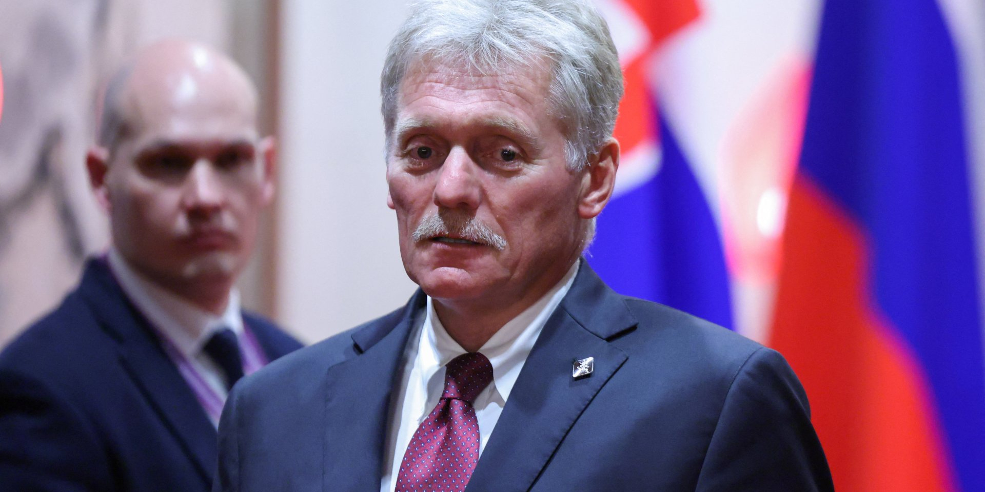 Речник Кремля Дмитро Пєсков погрожує Україні ударами через атаки на&nbsp;Ozon (Фото: REUTERS/Maxim Shemetov/Pool)