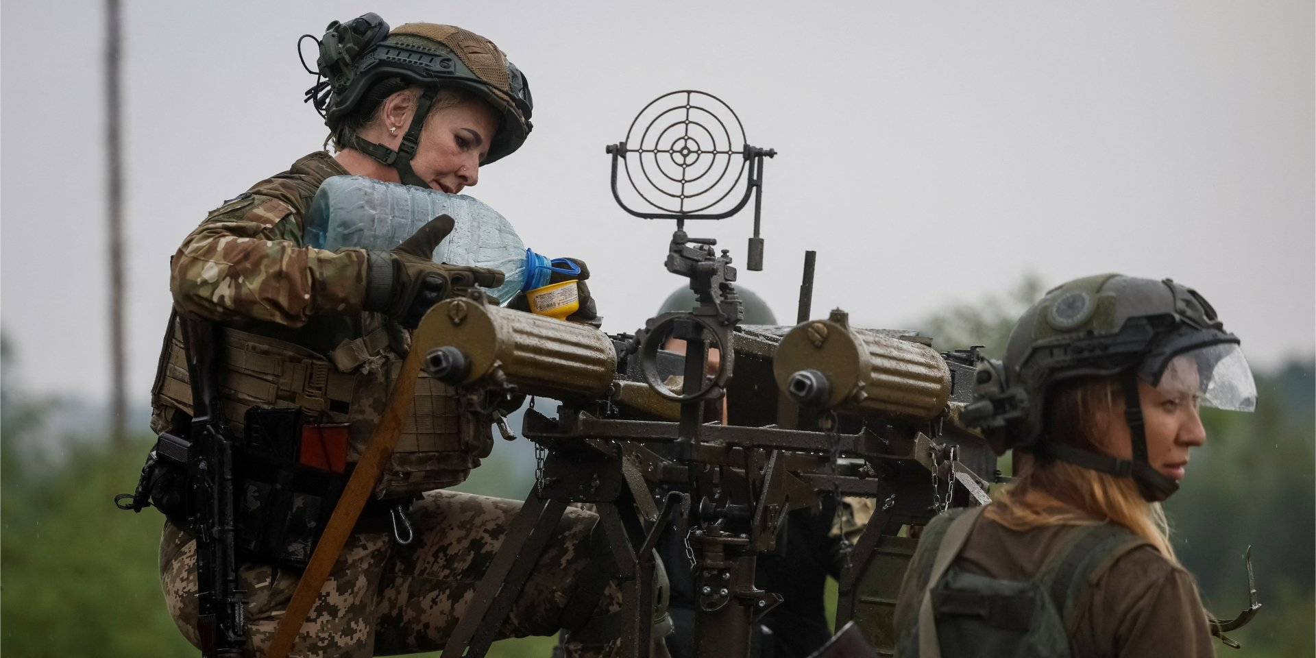 У&nbsp;Раді спростували підготовку мобілізації жінок в&nbsp;Україні (Фото: REUTERS/Gleb Garanich)