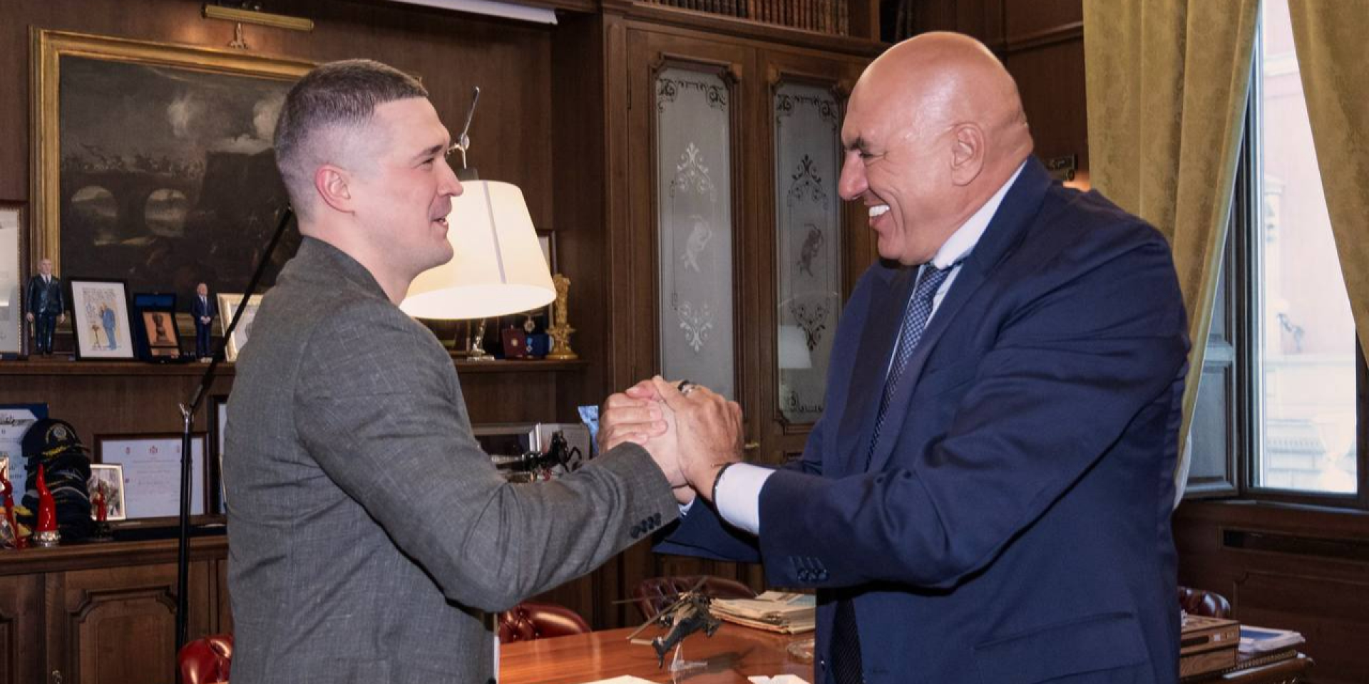 Федоров вдячний міністру оборони Італії Гвідо Крозетто за&nbsp;довіру та&nbsp;стратегічне партнерство (Фото: Федоров/Telegram)