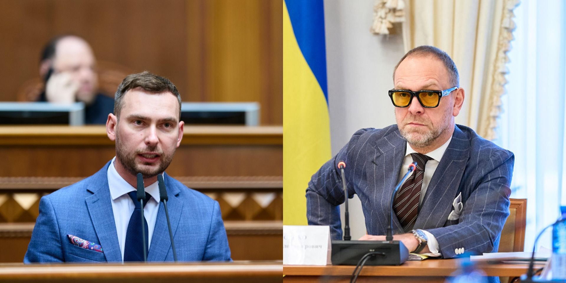 Народні депутати Ярослав Железняк і Сергій Власенко (Фото: rada.gov.ua)