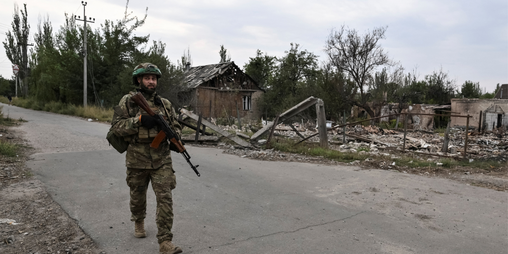 Прифронтове місто Дружківка у&nbsp;Донецькій області (Фото: REUTERS/Stringer)