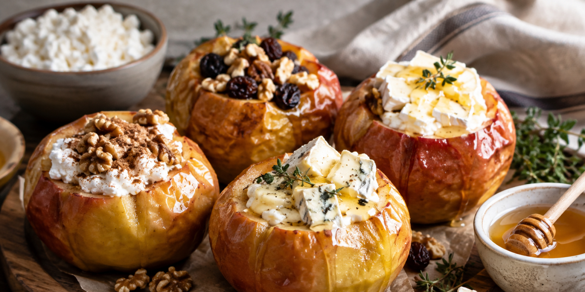 Запечені яблука найкраще доповнять холодний осінній вечір (Фото: NV&nbsp;Food via Chat GPT All)