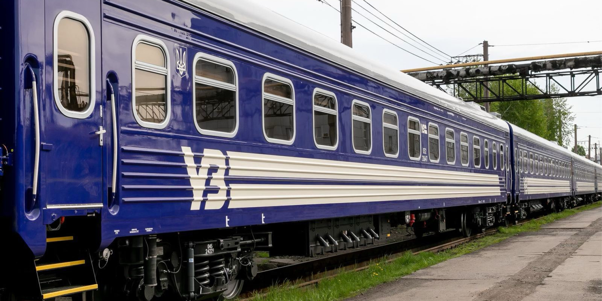 A Russian suicide drone attacked the Kyiv–Warsaw train (Photo: Ukrainian Railways / Facebook)