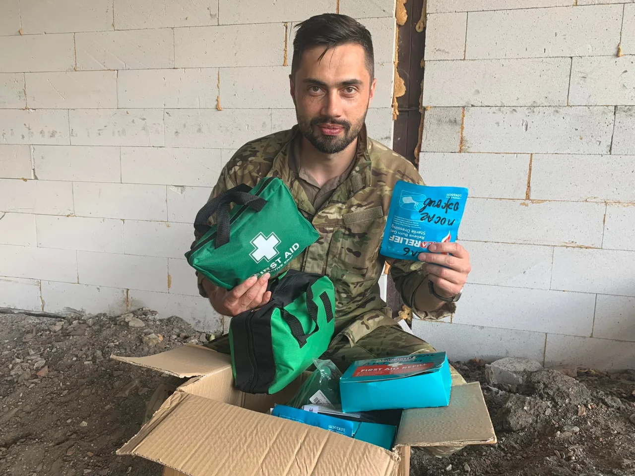 Former MP and environmentalist, Yehor Firsov has no medical education, but has mastered the 