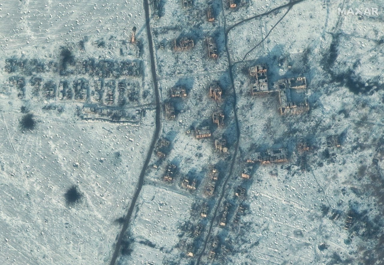 10 січня 2023 (Фото: Maxar Technologies./Handout via REUTERS)
