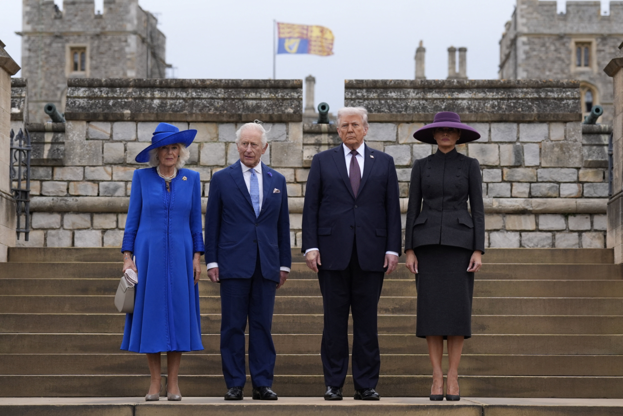 Andrew Matthews/Pool via REUTERS