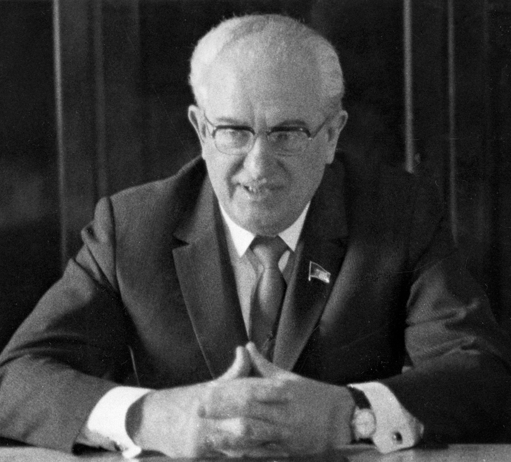 Голова КДБ СРСР Юрій Андропов, 1 січня 1974 року (Фото: DR)