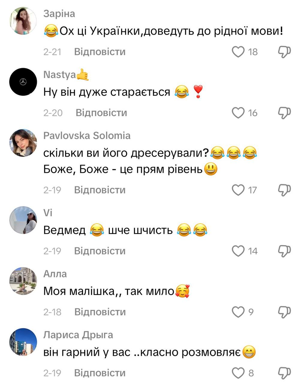 Коментарі користувачів (Фото: Скриншот)