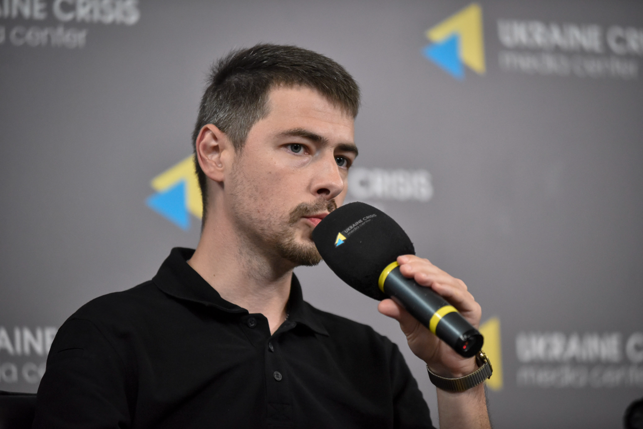 Начальник відділу Департаменту війни Офісу Генерального прокурора Станіслав Петренко (Фото: Центр громадянських свобод)